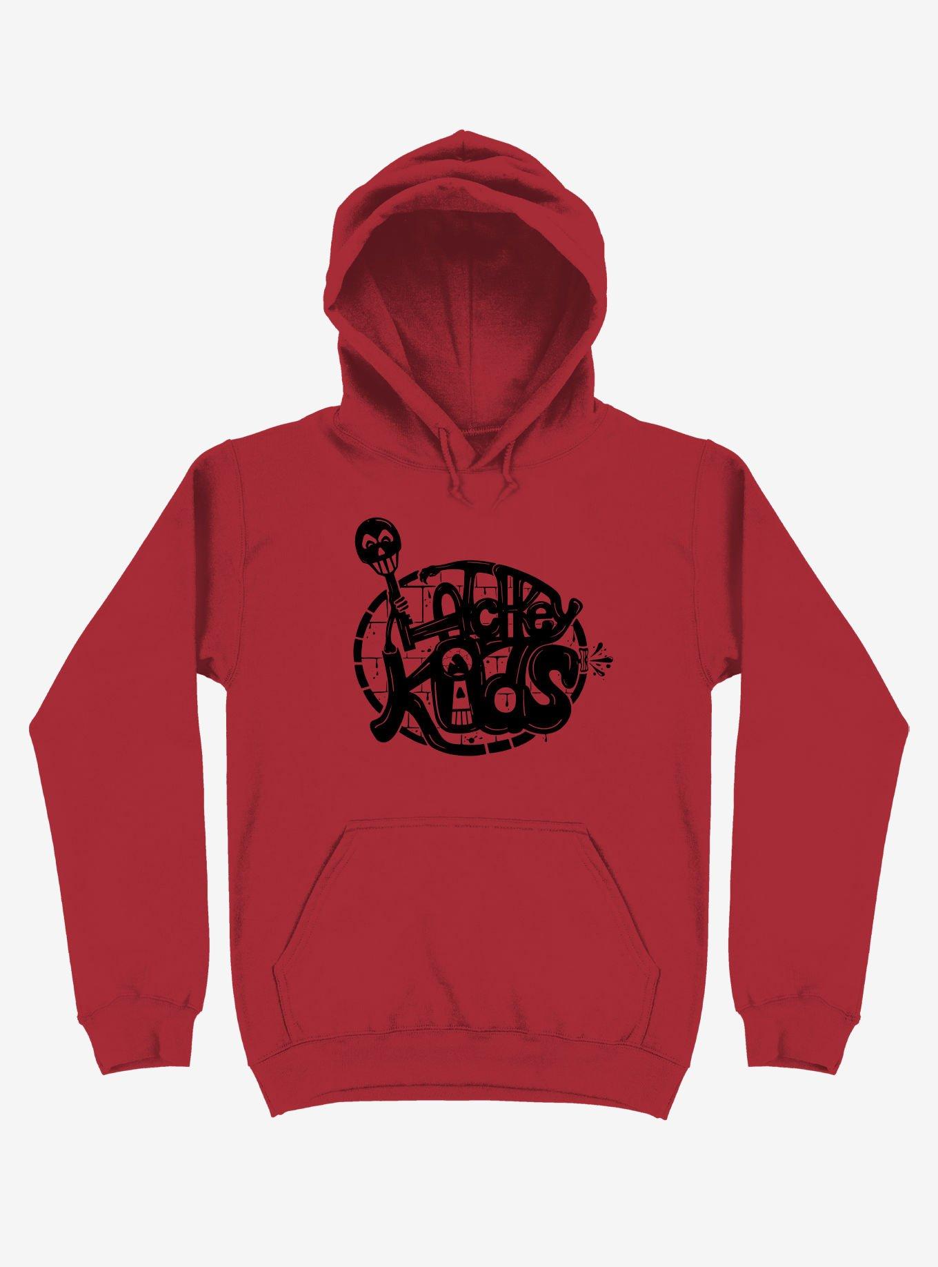 Latchkey Kids Hoodie, RED, hi-res