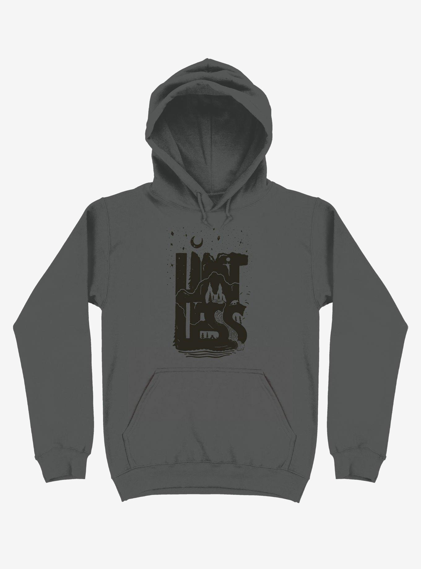 Limitless Forest Hoodie, ASPHALT, hi-res
