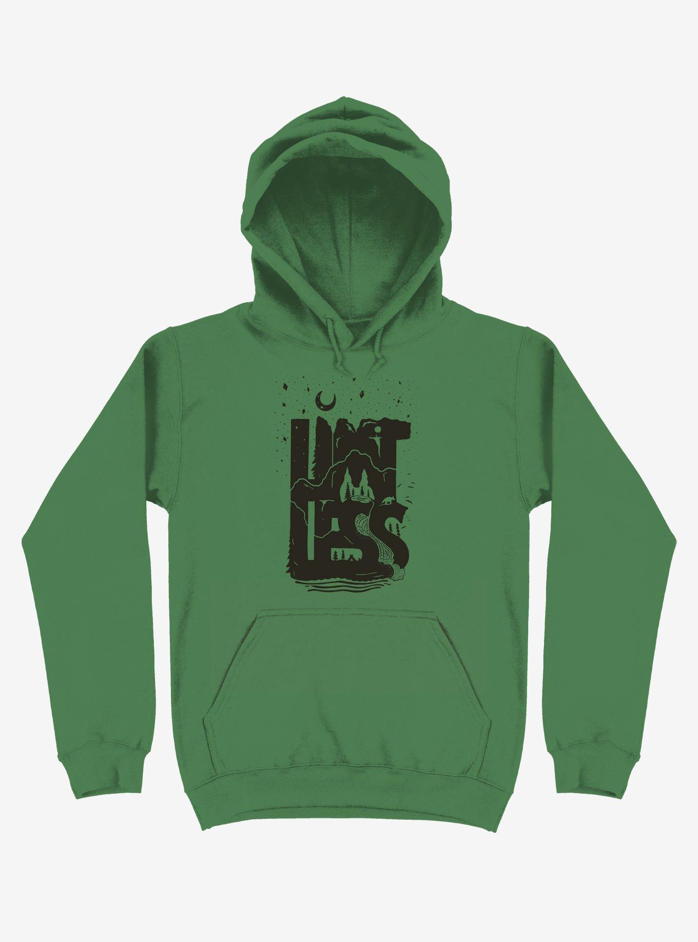 Limitless Forest Hoodie, KELLY GREEN, hi-res