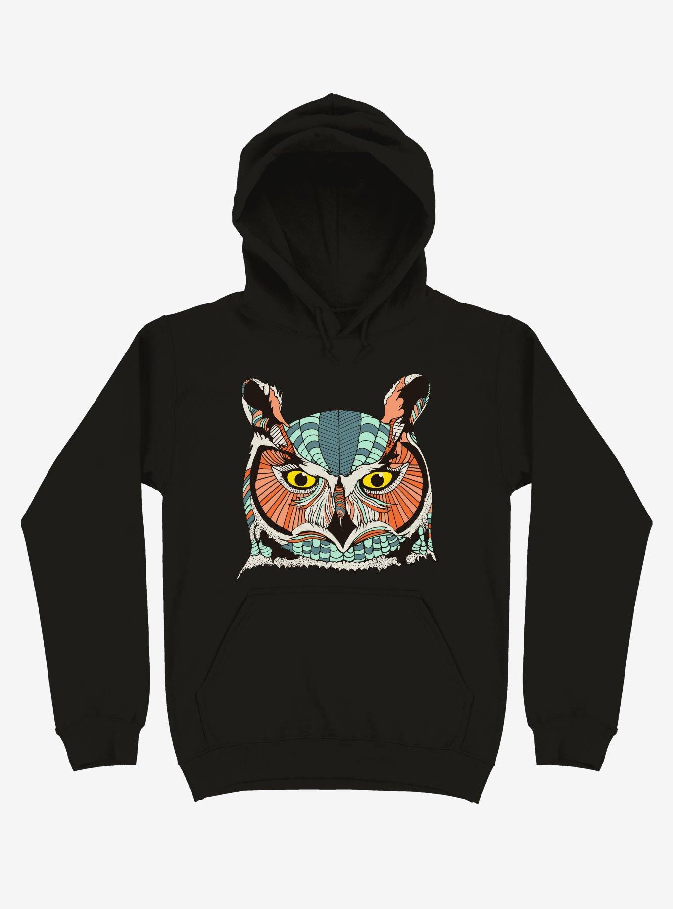 Owl Art Hoodie, , hi-res