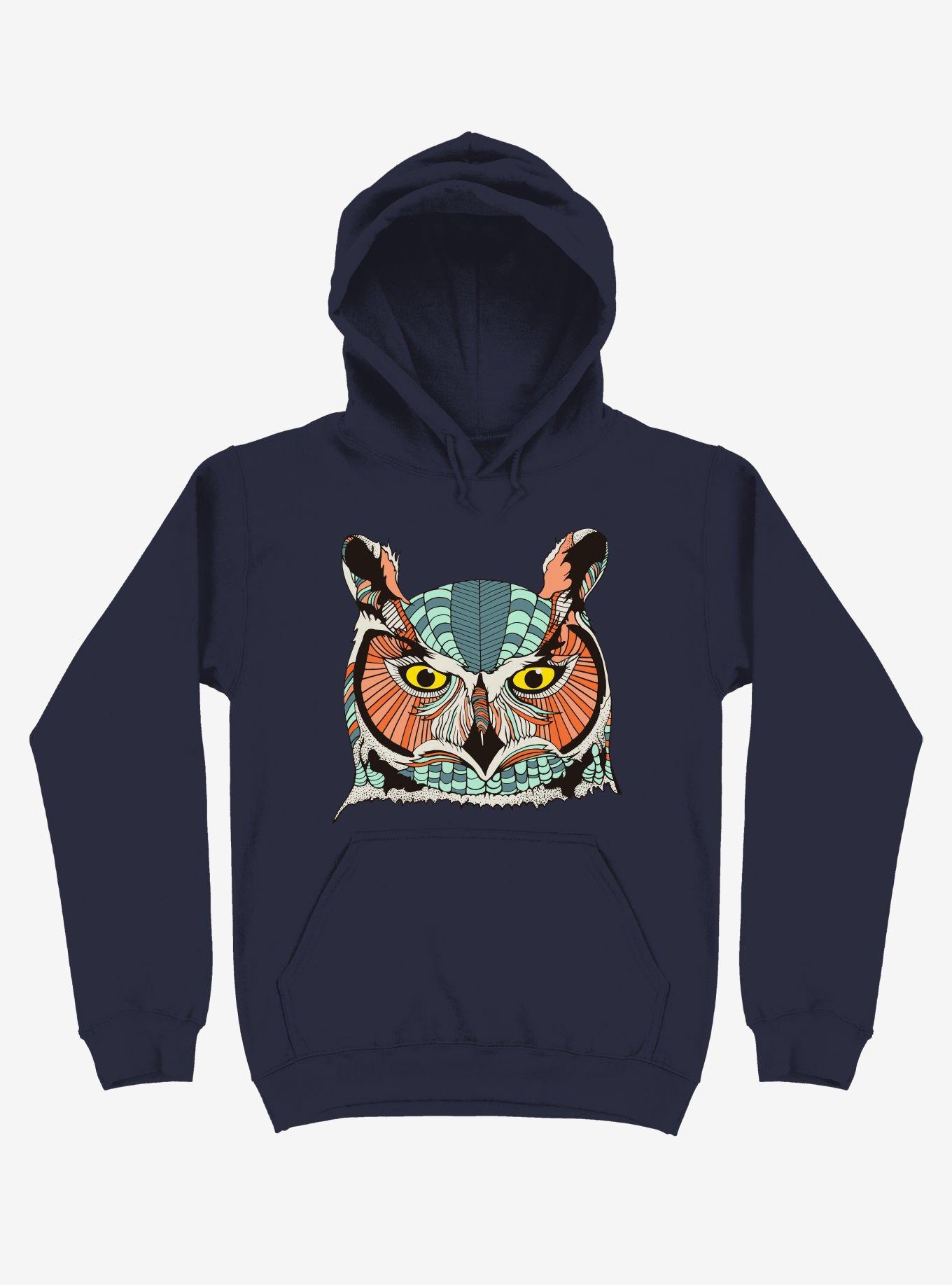 Owl Art Hoodie, , hi-res