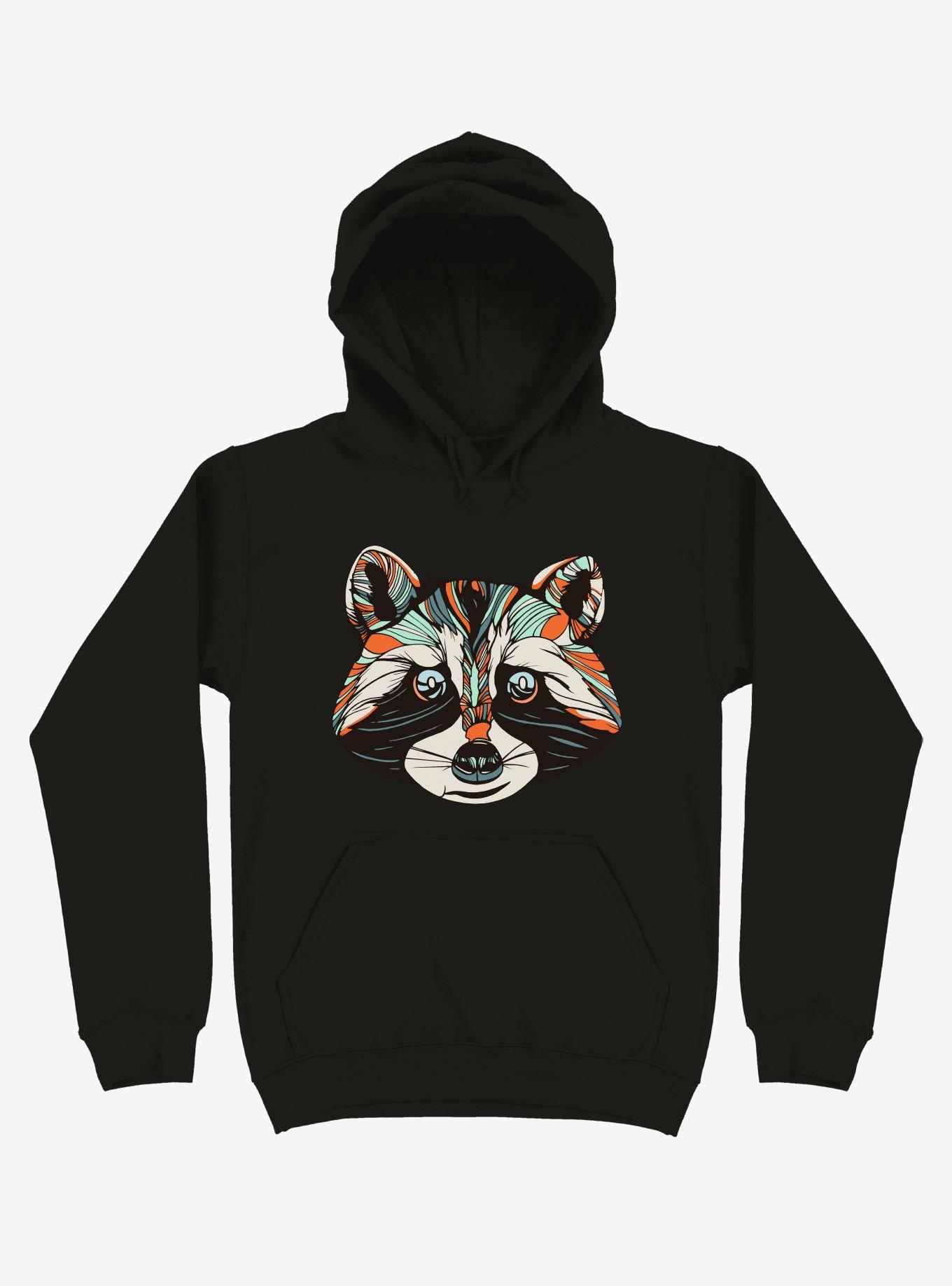Raccoon Art Hoodie, , hi-res