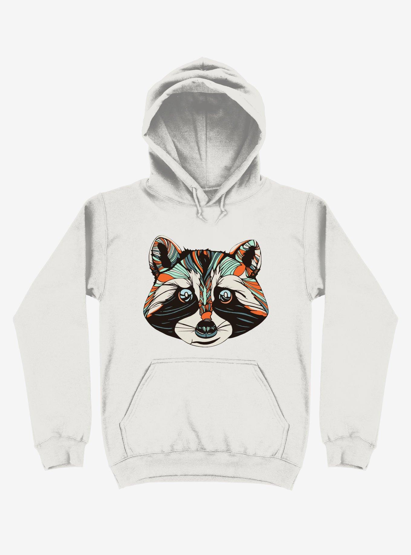 Raccoon Art Hoodie, , hi-res