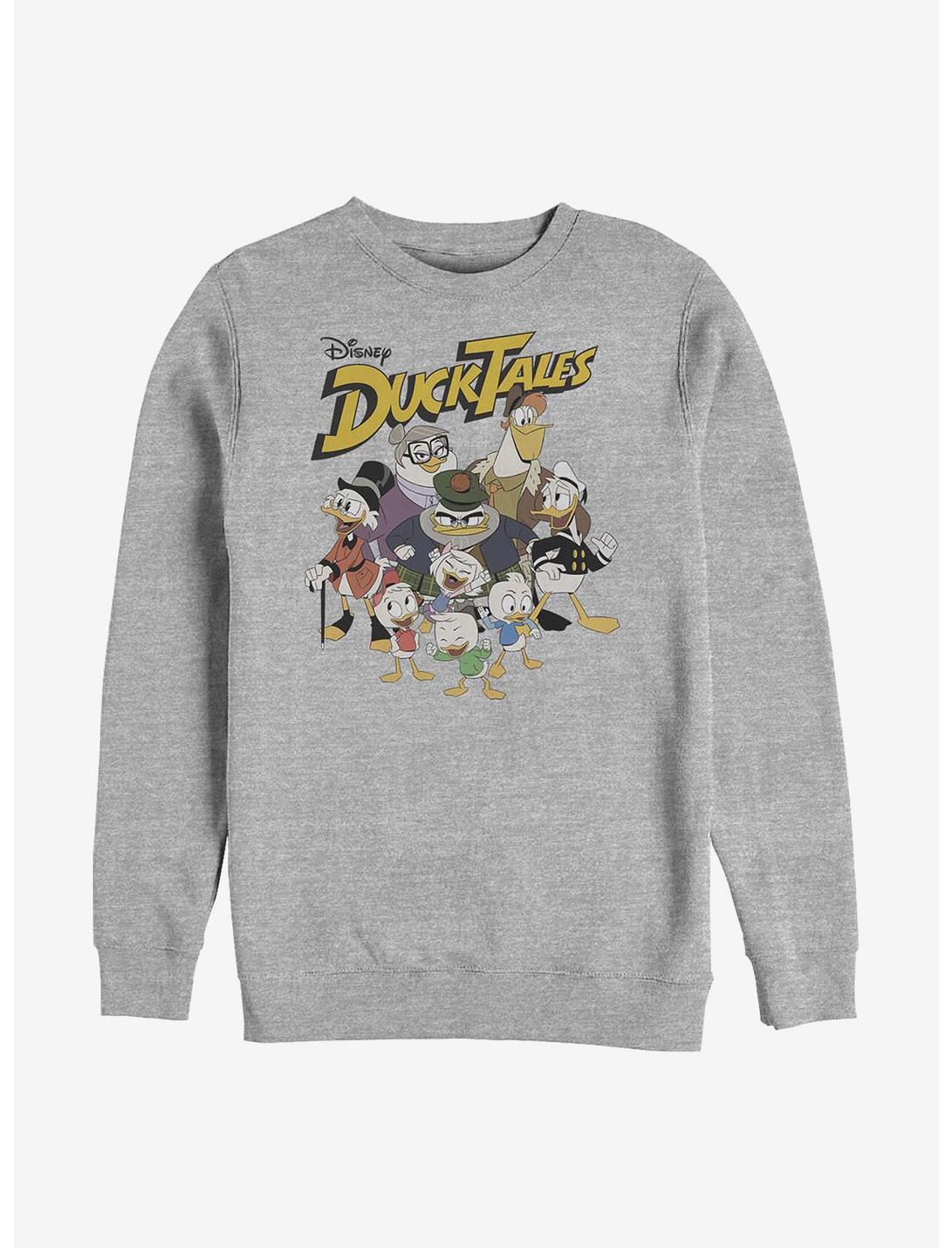 Disney Ducktales Group Crew Sweatshirt, ATH HTR, hi-res