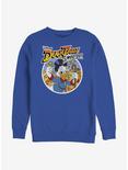 Disney Ducktales Scrooge Woo-oo Crew Sweatshirt, ROYAL, hi-res