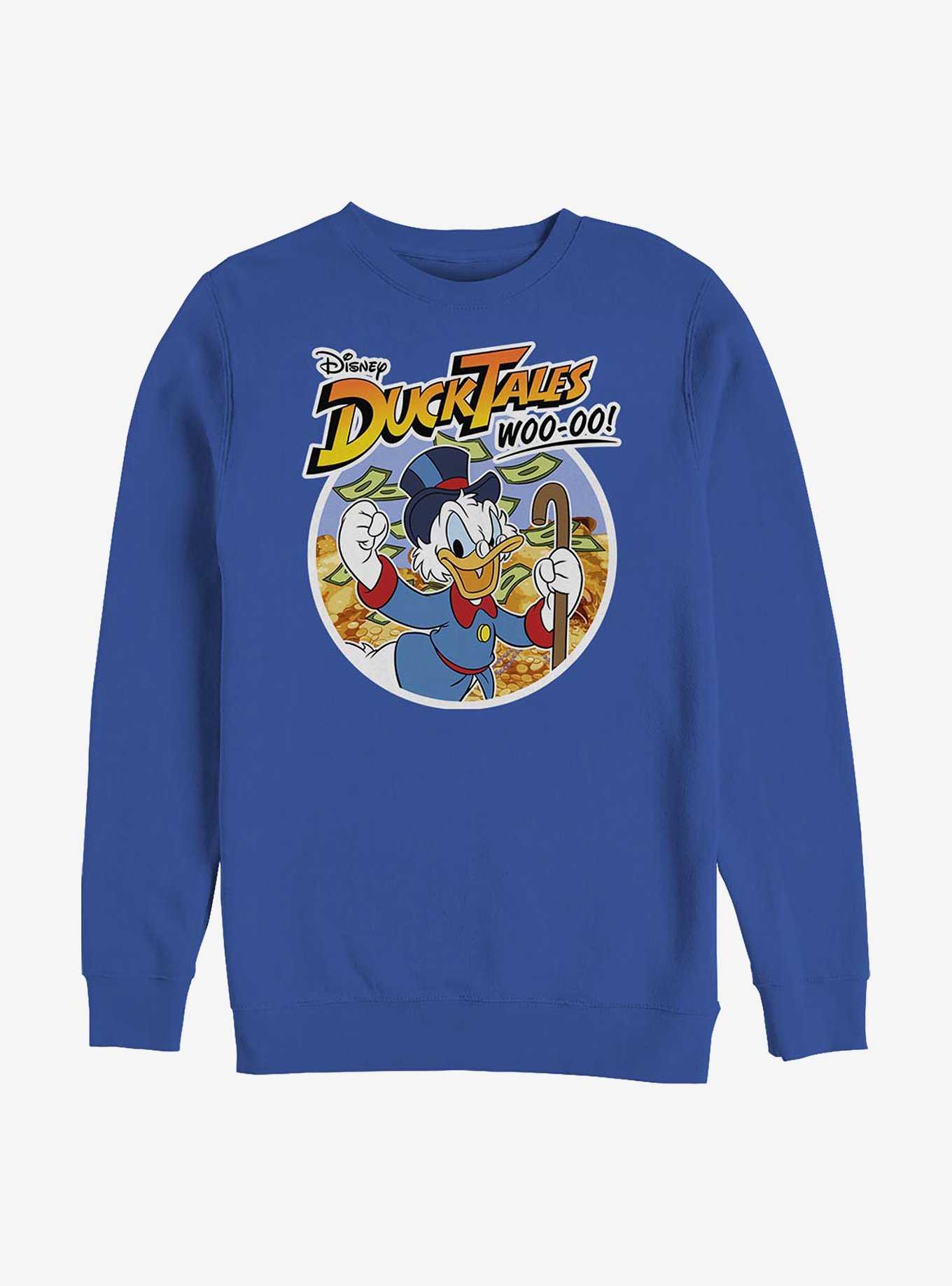 Disney Ducktales Scrooge Woo-oo Crew Sweatshirt, , hi-res