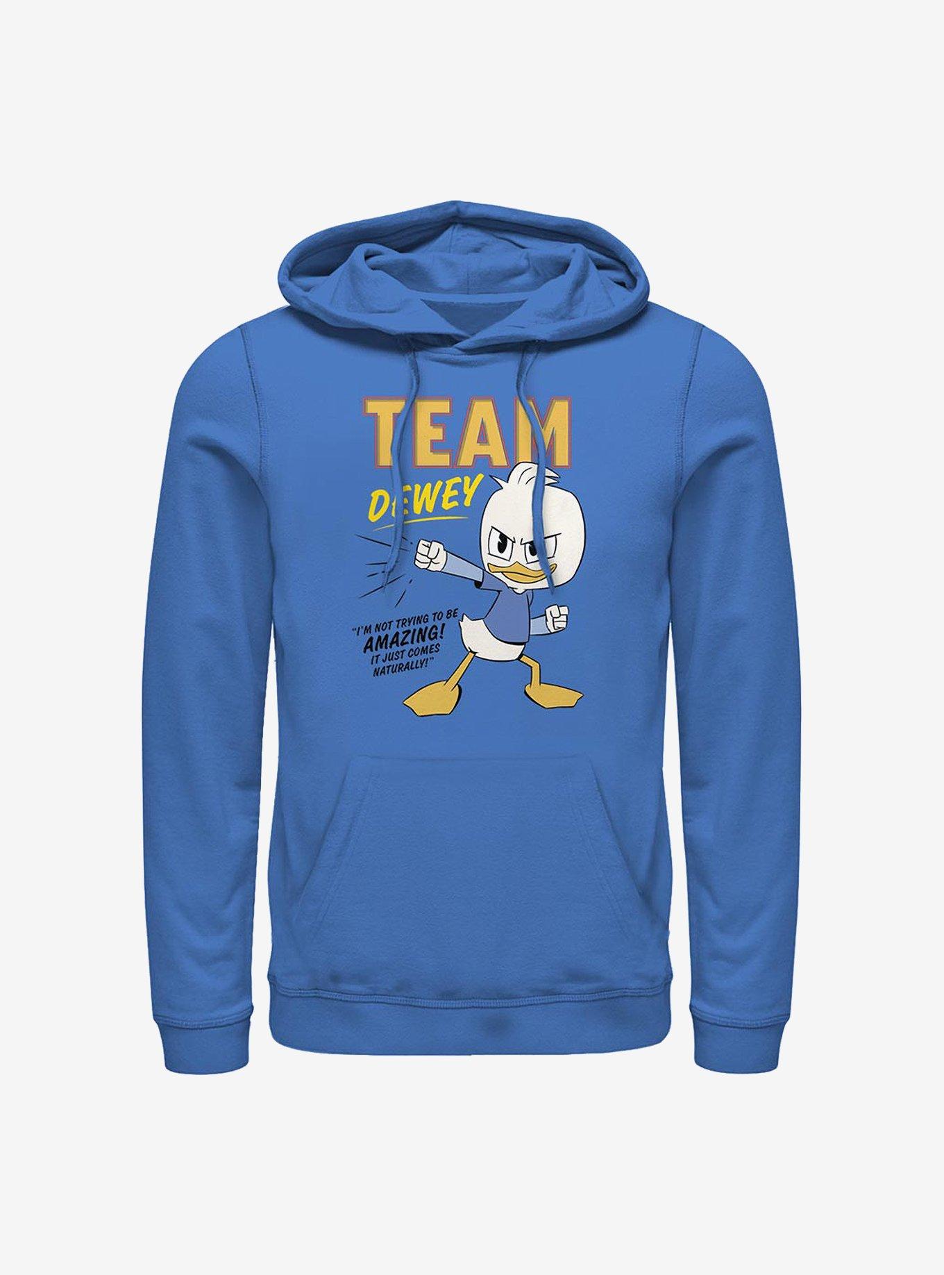 Disney Ducktales Team Dewey Hoodie BLUE Hot Topic