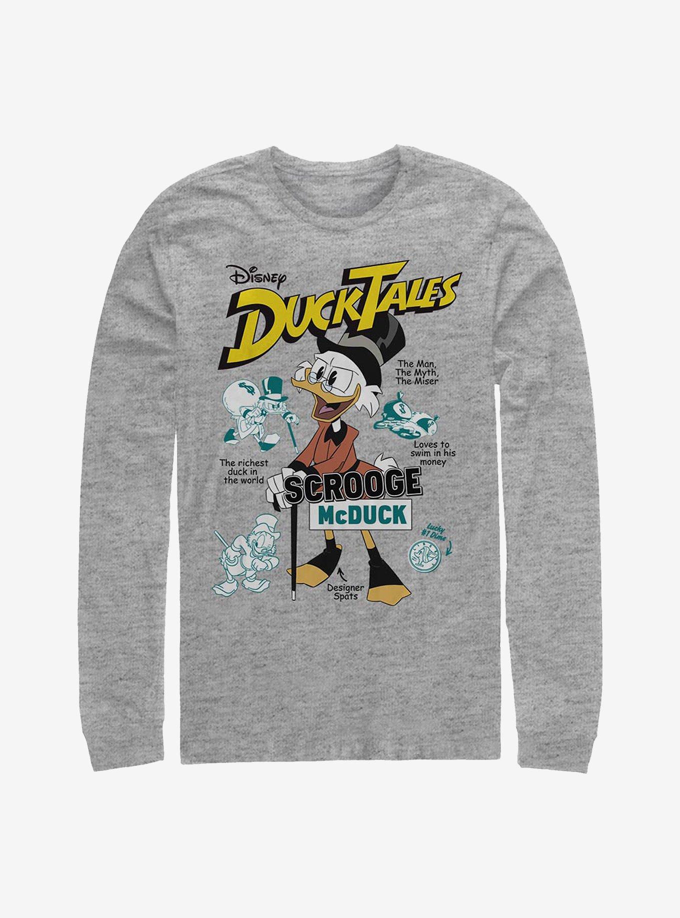 Disney Ducktales Richest Duck Long-Sleeve T-Shirt, , hi-res