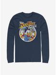 Disney Ducktales Scrooge Woo-oo Long-Sleeve T-Shirt, NAVY, hi-res