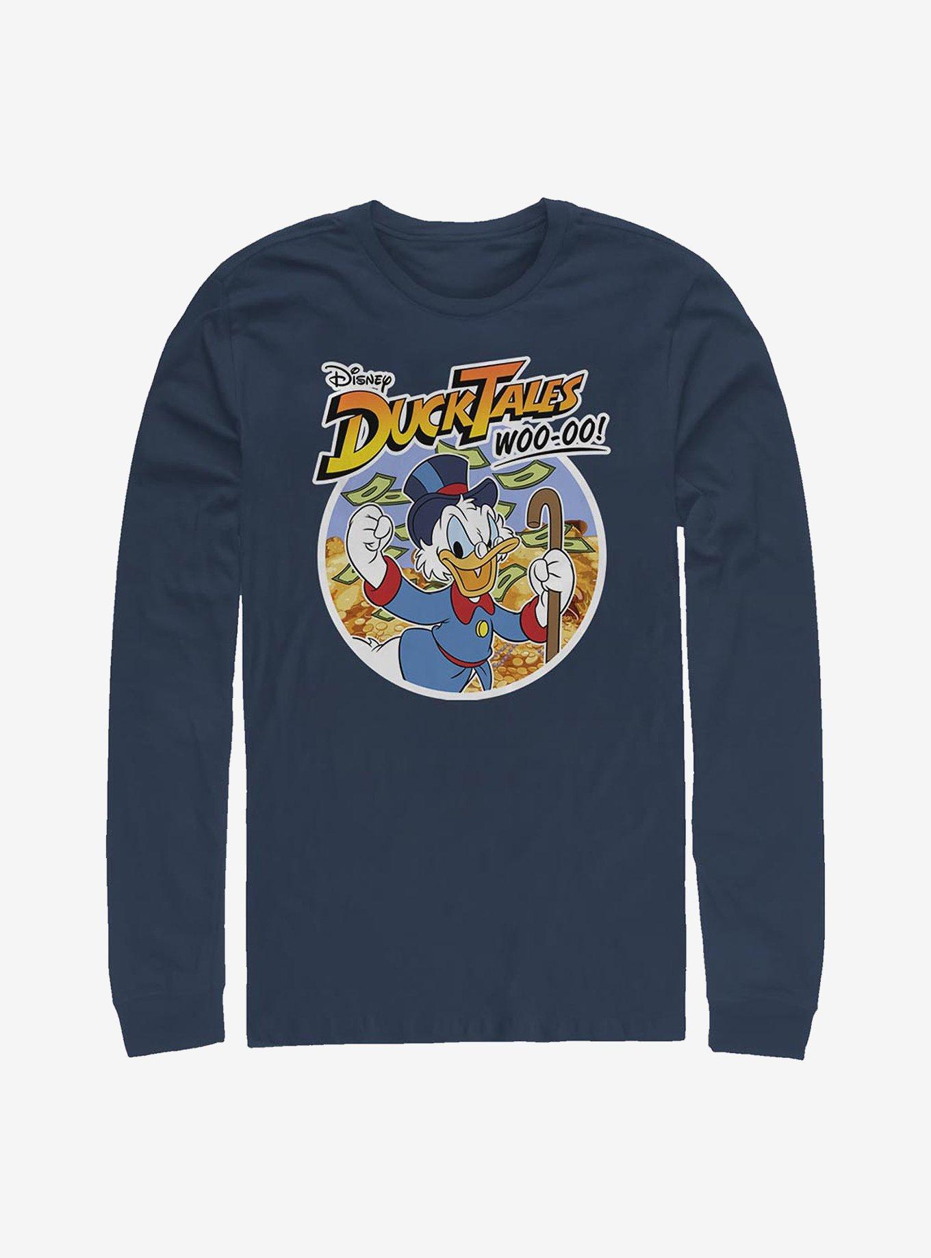 Disney Ducktales Scrooge Woo-oo Long-Sleeve T-Shirt, , hi-res