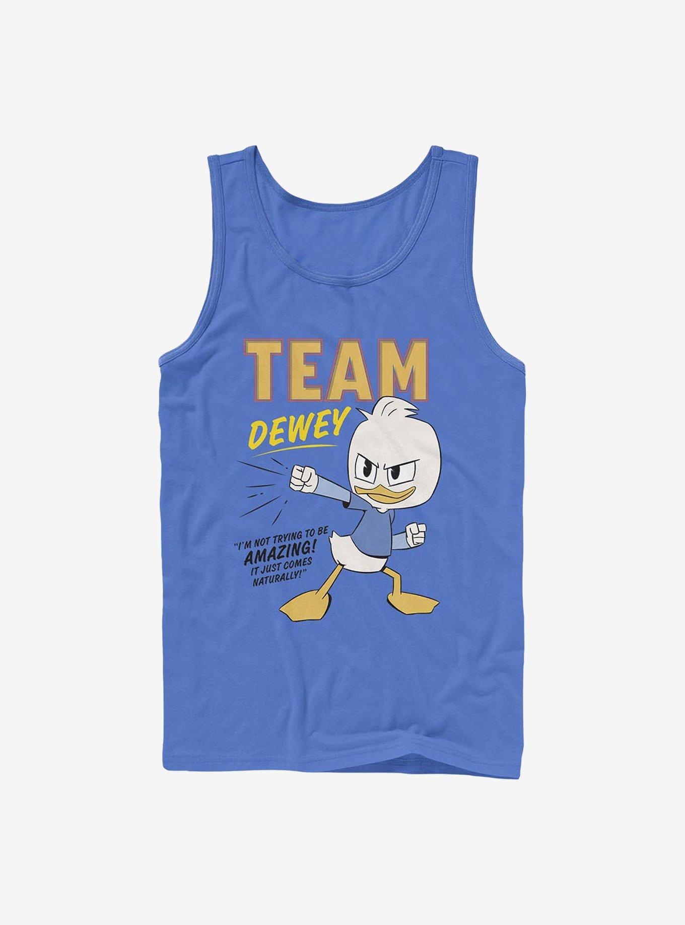 Disney Ducktales Team Dewey Tank, ROYAL, hi-res