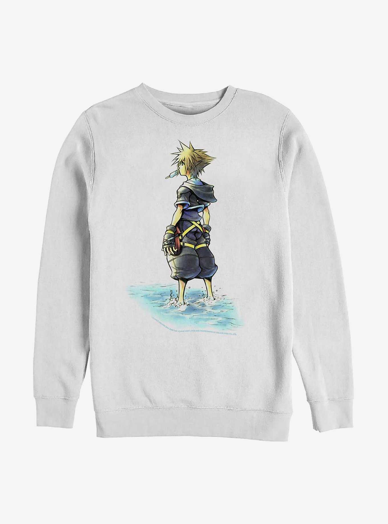 Disney Kingdom Hearts Feet Wet Crew Sweatshirt, , hi-res