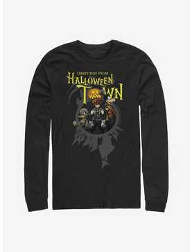 Disney Kingdom Hearts Greetings Halloween Town Long-Sleeve T-Shirt, , hi-res