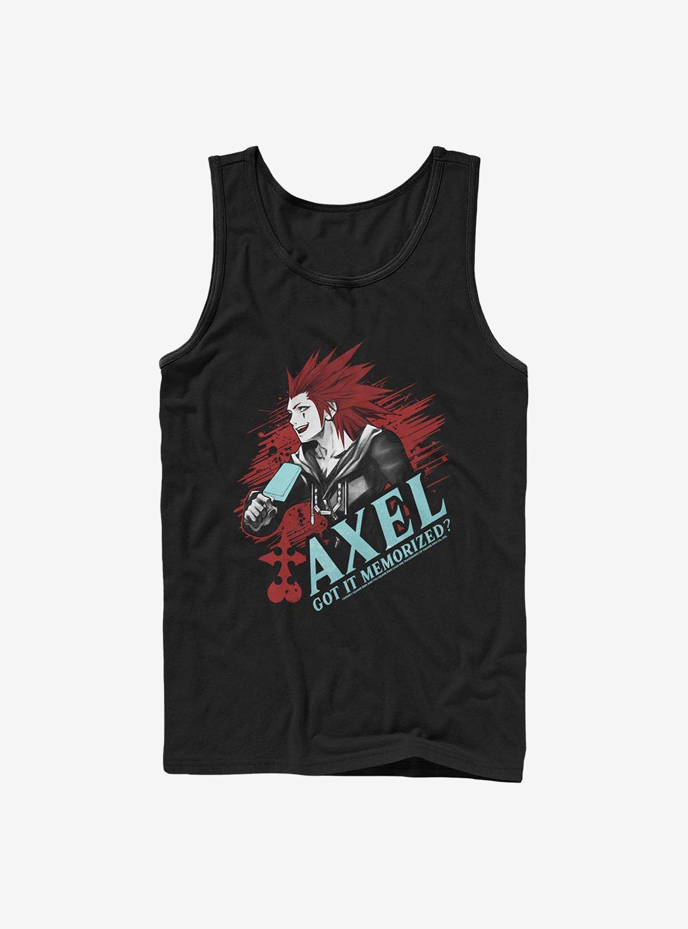 Disney Kingdom Hearts Axel Tank, BLACK, hi-res