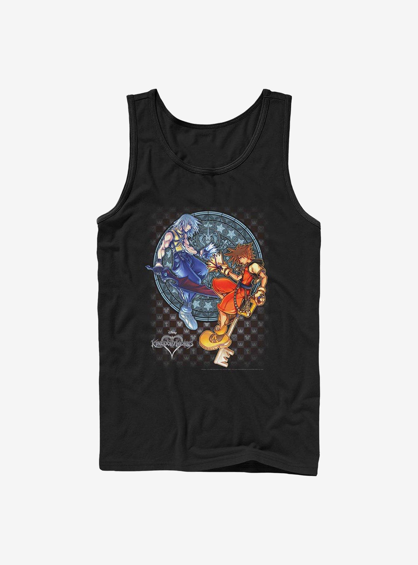 Disney Kingdom Hearts Strength Tested Tank, BLACK, hi-res