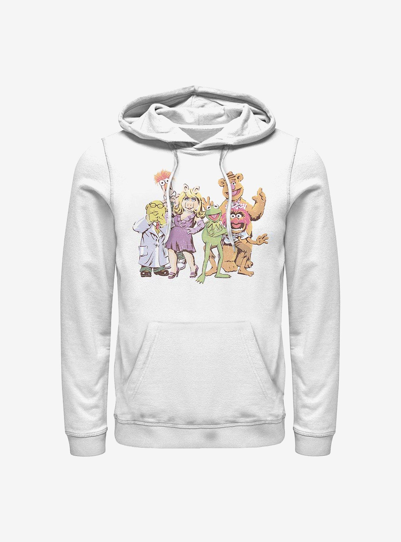 Disney The Muppets Muppet Gang Hoodie, WHITE, hi-res