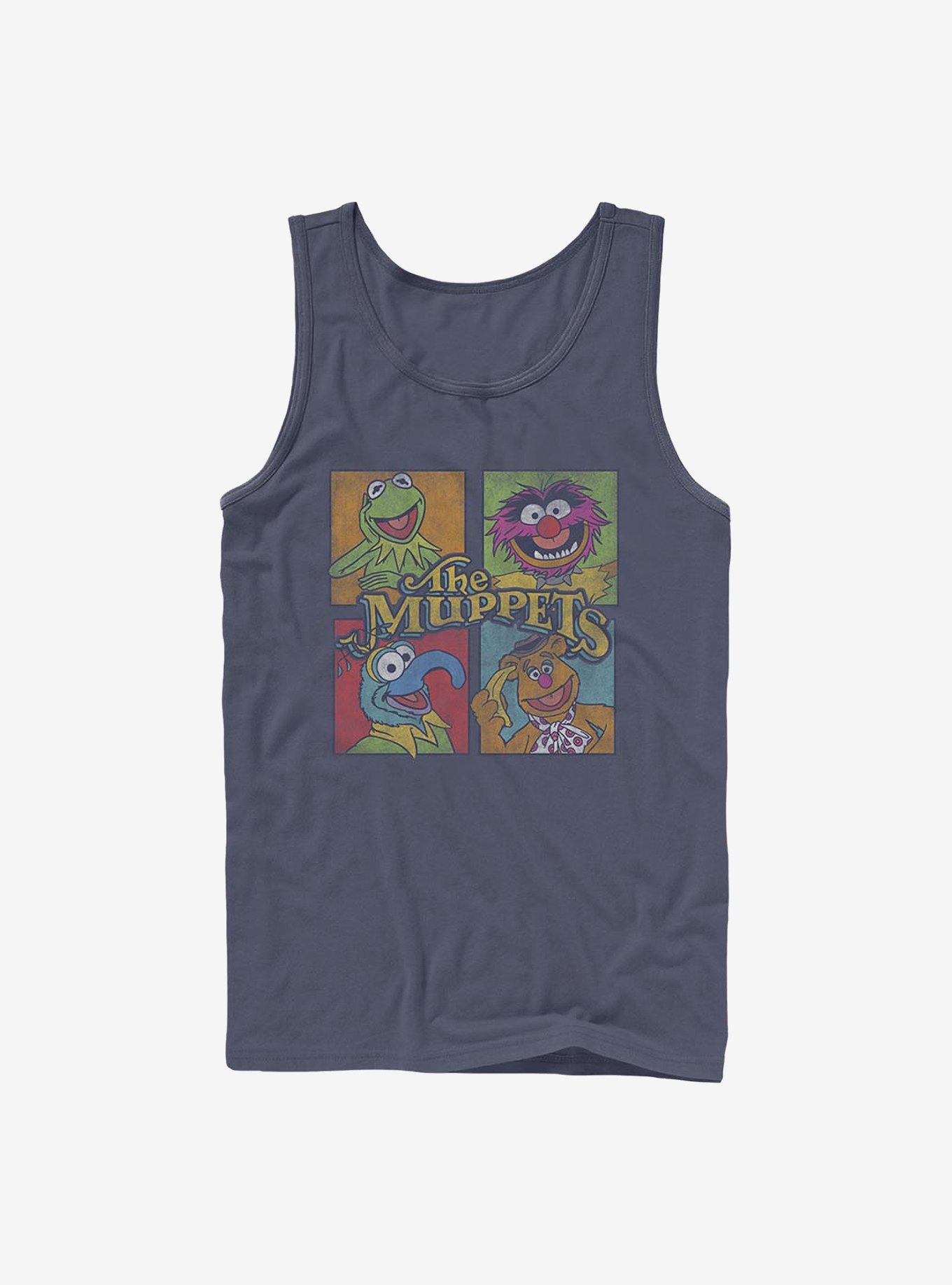 Disney The Muppets Muppet Square Tank, NAVY, hi-res