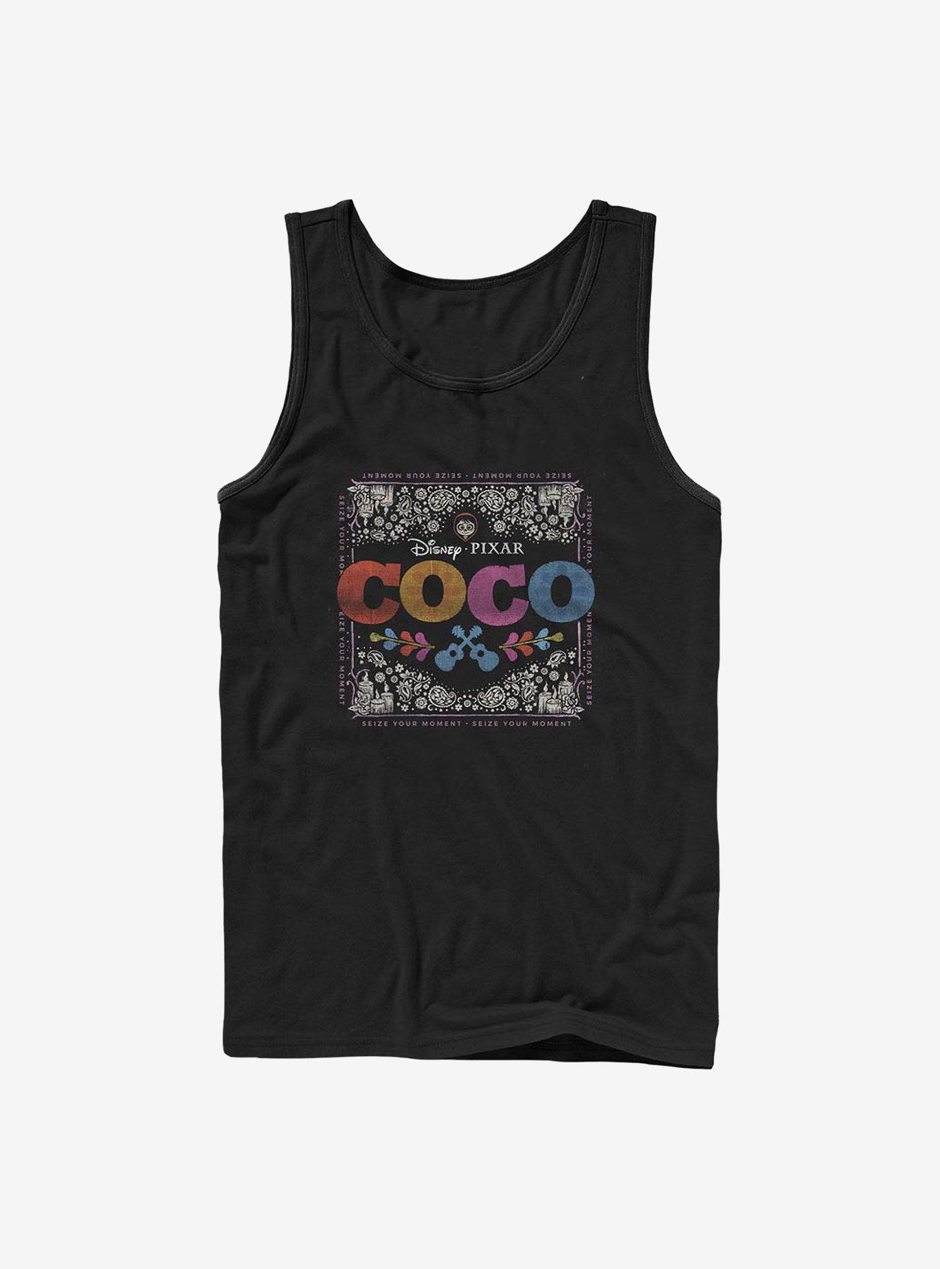 Disney Pixar Coco Bandana Tank, BLACK, hi-res