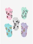 Disney Classic Mickey Mouse And Friends No-Show Socks 5 Pair | Hot Topic