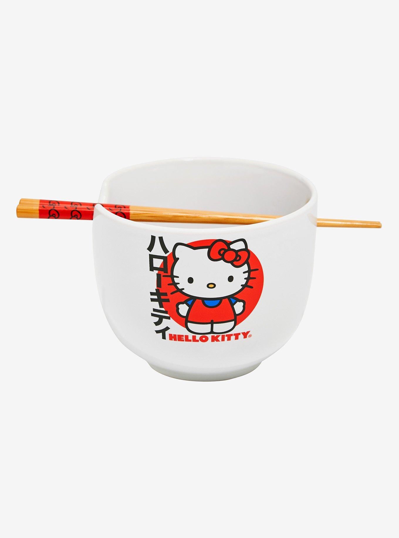 Bol à Ramen Hello Kitty En Céramique 500 Ml - Licence Officielle Sanrio, Design Japon Kawaii - 14