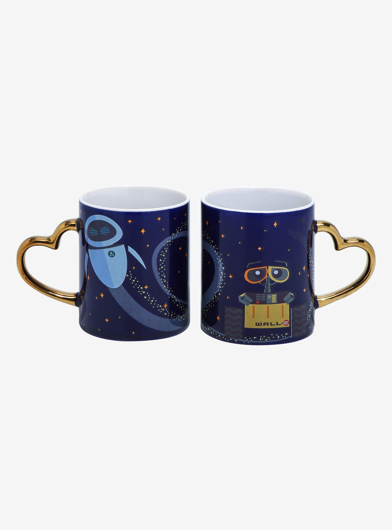 Disney Pixar WALL-E & EVE Heart Handle Mug Set, , hi-res