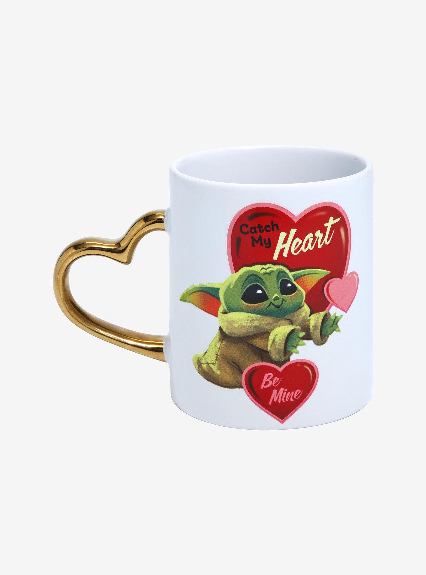 Star Wars The Mandalorian The Child Heart Handle Mug, , hi-res