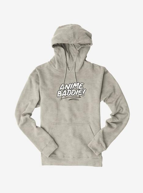 Adorned By Chi Anime Baddie Hoodie - WHITE | Hot Topic