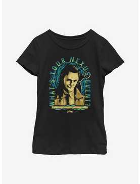 Marvel Loki Clocks Ticking Youth Girls T-Shirt, , hi-res
