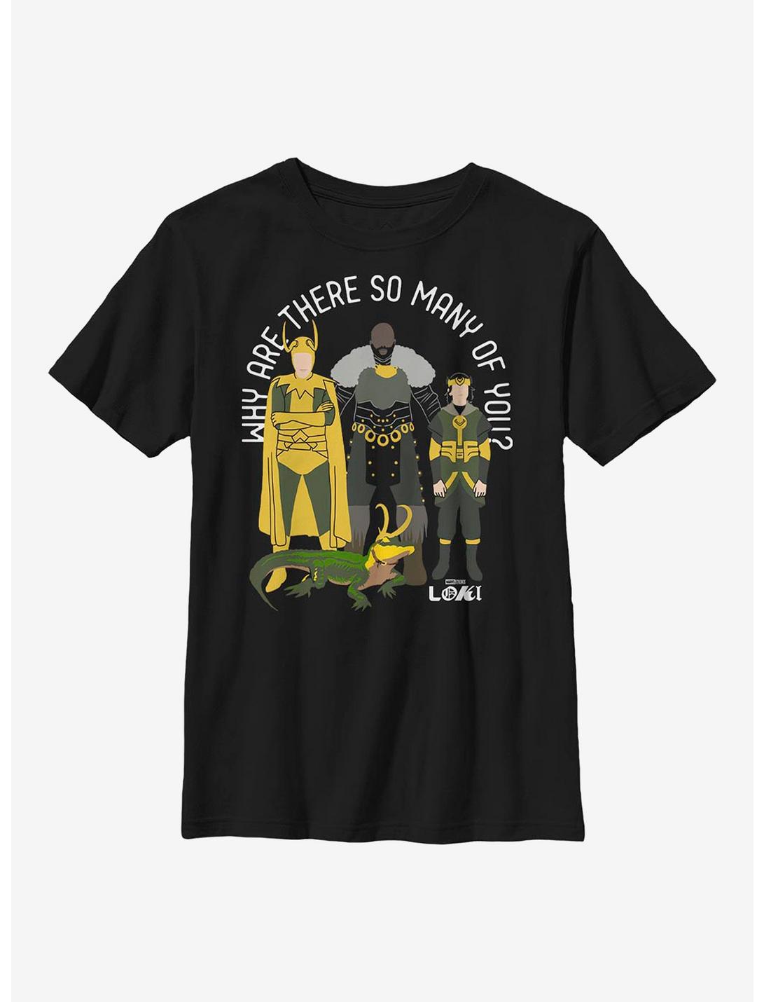 Marvel Loki Mischief And Chaos Youth T-Shirt, BLACK, hi-res