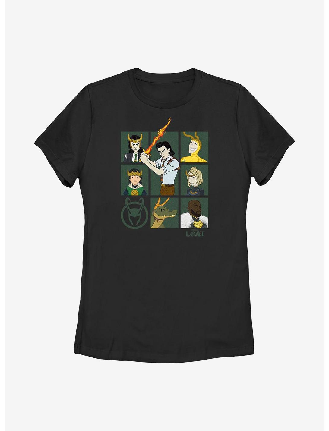 Marvel Loki Team Womens T-Shirt, BLACK, hi-res