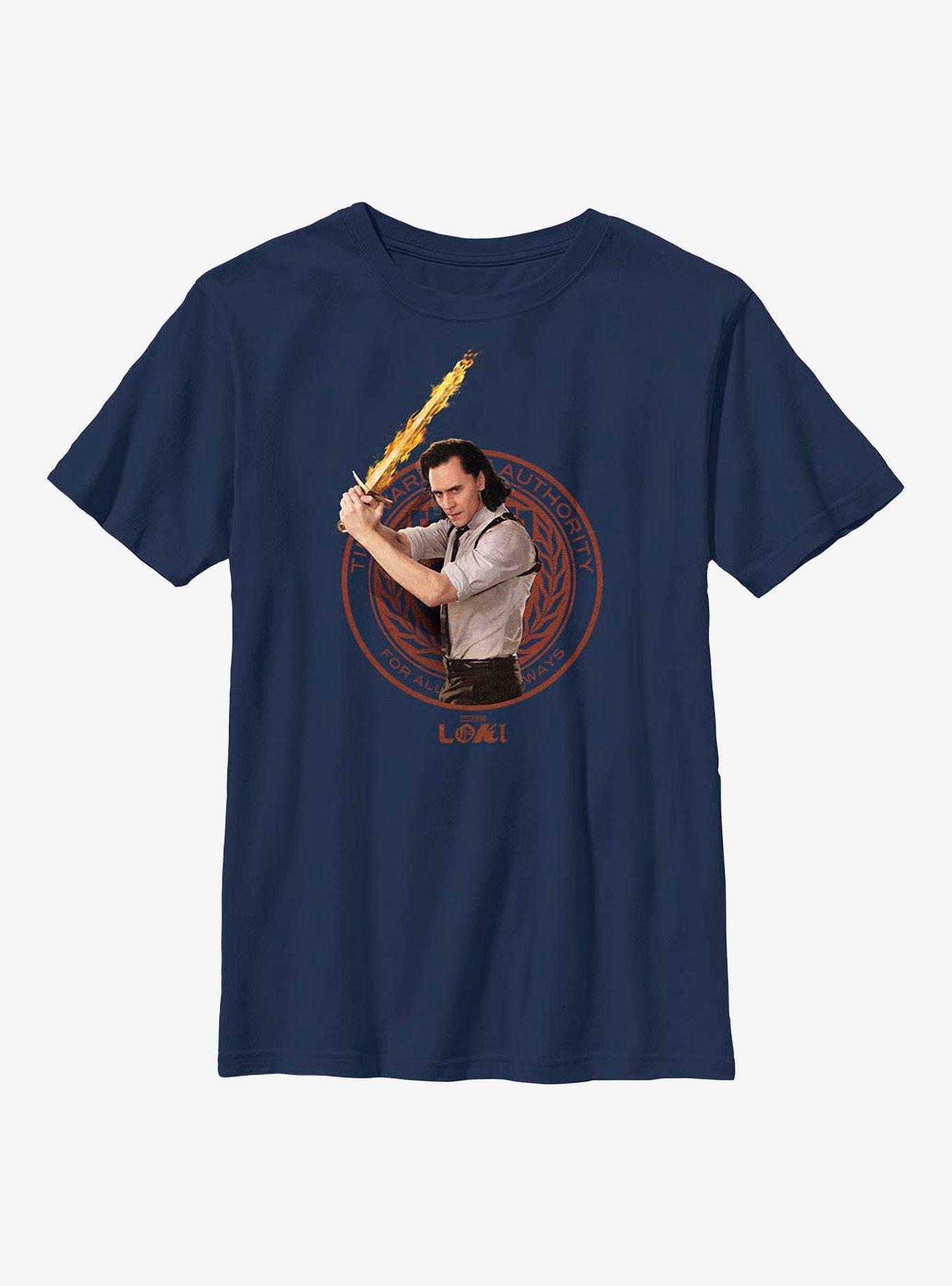Marvel Loki Keepers Of Time Youth T-Shirt, , hi-res