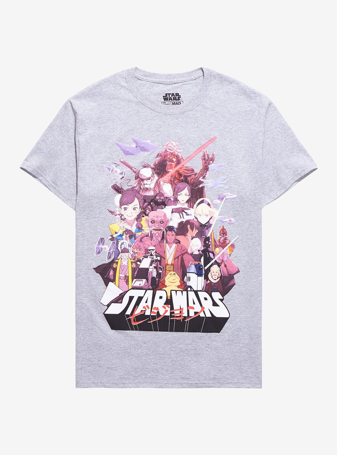 Star Wars: Visions Group T-Shirt, MULTI, hi-res