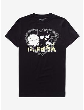 Batdz-Maru & Hana-Maru Chain Heart Boyfriend Fit Girls T-Shirt, , hi-res