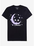 Chococat Moon & Stars Boyfriend Fit Girls T-Shirt, MULTI, hi-res