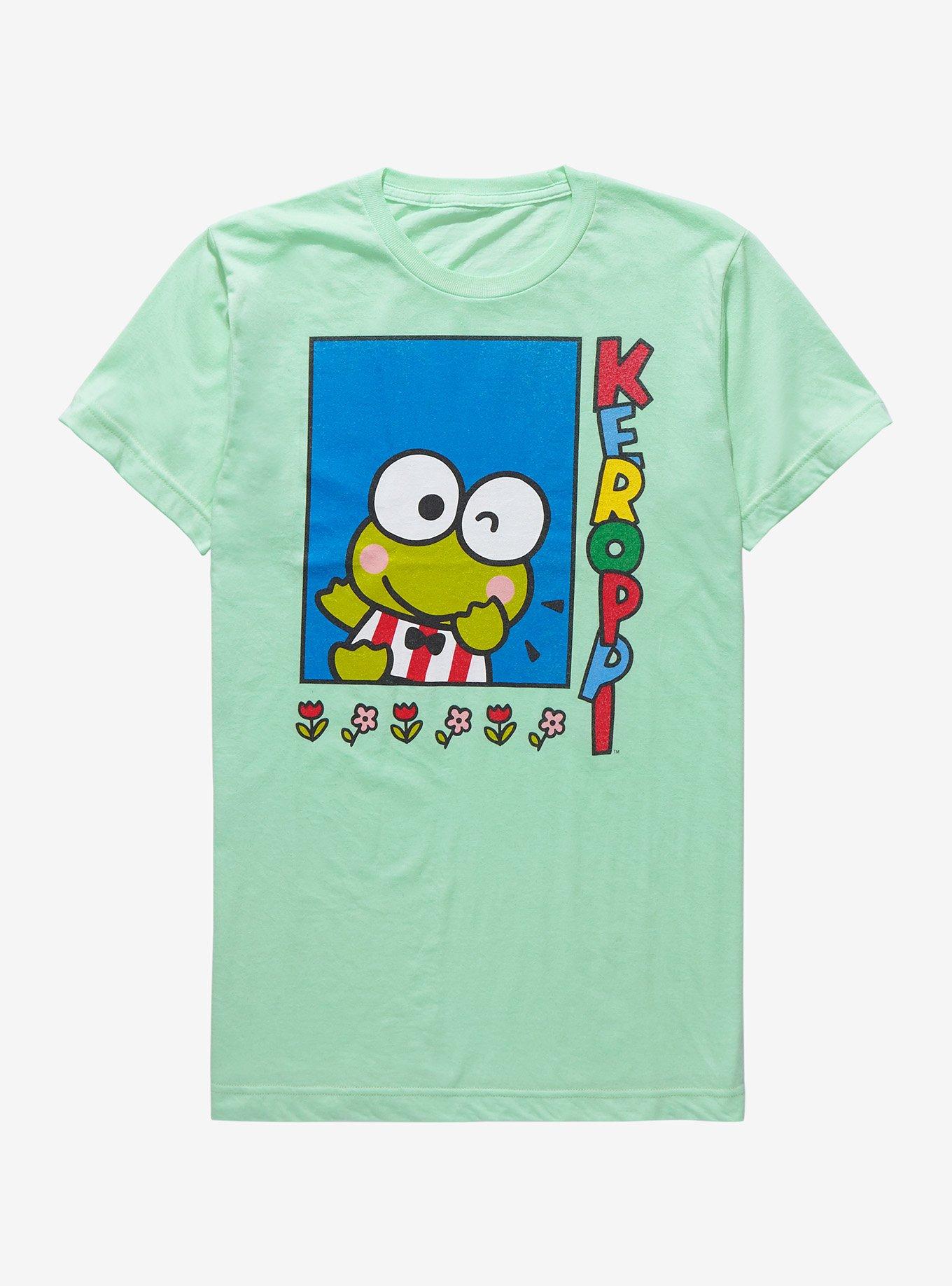 Keroppi Box Boyfriend Fit Girls T-Shirt, MULTI, hi-res