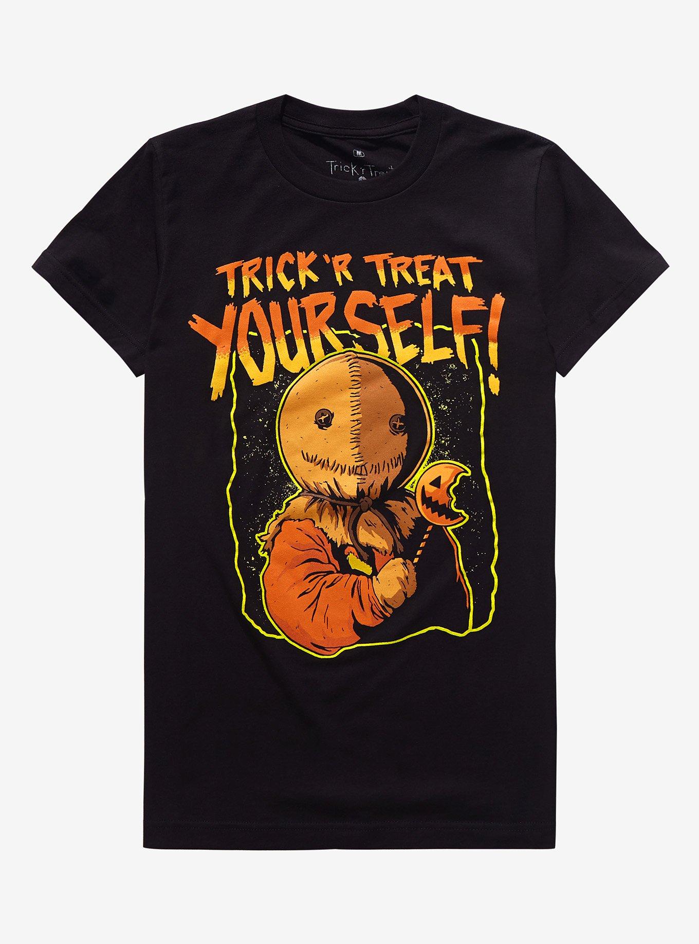 Trick 'R Treat Sam Trick 'R Treat Yourself Boyfriend Fit Girls T-Shirt