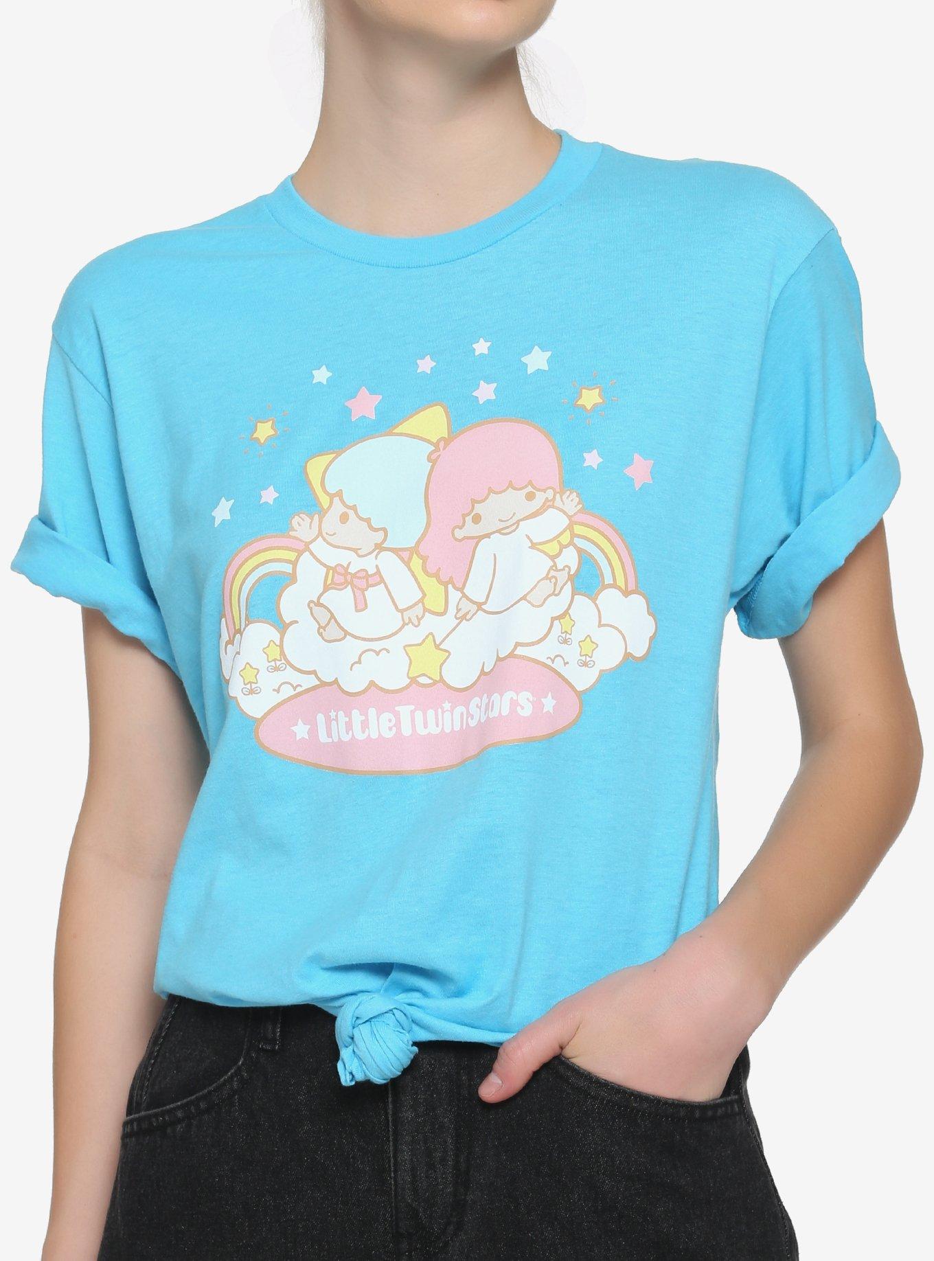 Little Twin Stars Cloud Girls T-Shirt, MULTI, hi-res