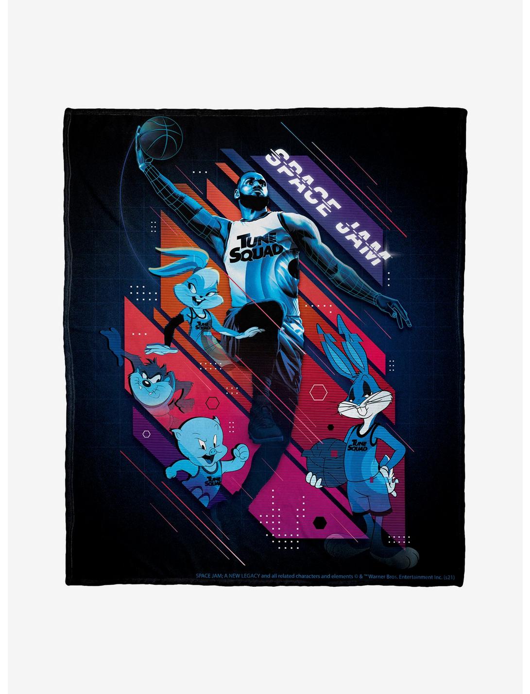 Space Jam: A New Legacy Tech Tunes Throw Blanket, , hi-res