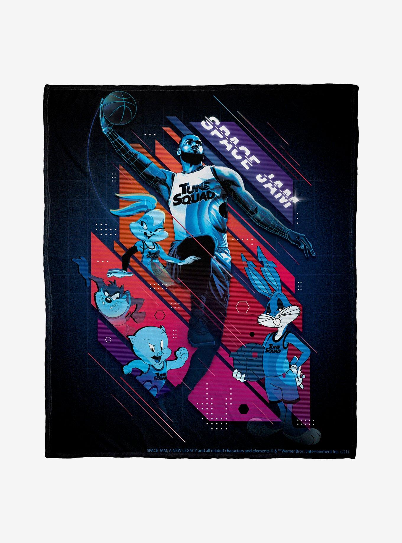 Space Jam: A New Legacy Tech Tunes Throw Blanket, , hi-res