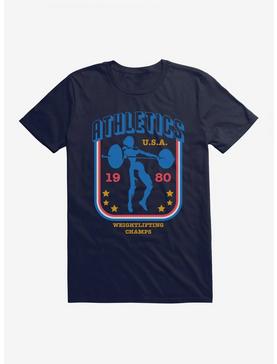 Olympics 1980 Weightlifting Champs T-Shirt, , hi-res