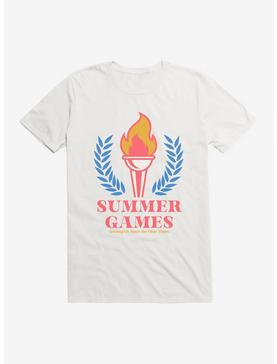 Olympics Getting Lit T-Shirt, WHITE, hi-res