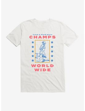 Olympics Track & Field Stars T-Shirt, WHITE, hi-res