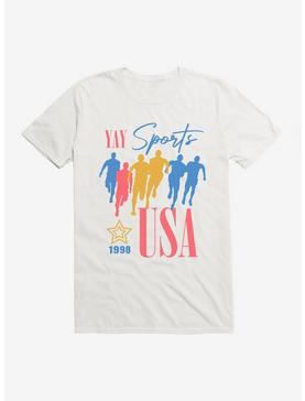 Olympics Yay Sports USA T-Shirt, WHITE, hi-res