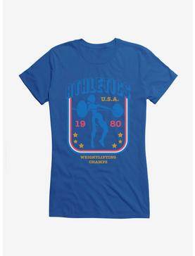 1980 Weightlifting Champs Girls T-Shirt, , hi-res
