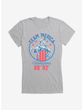 Olympics Team 'Merica Wrestling Girls T-Shirt, , hi-res