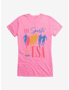Olympics Yay Sports USA Girls T-Shirt, , hi-res