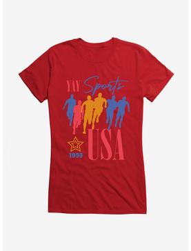 Yay Sports USA Girls T-Shirt, , hi-res