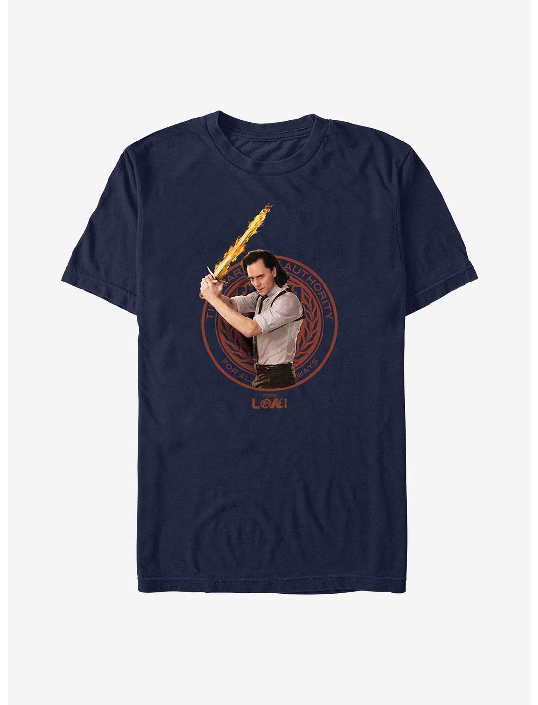 Marvel Loki Keepers Of Time T-Shirt, NAVY, hi-res