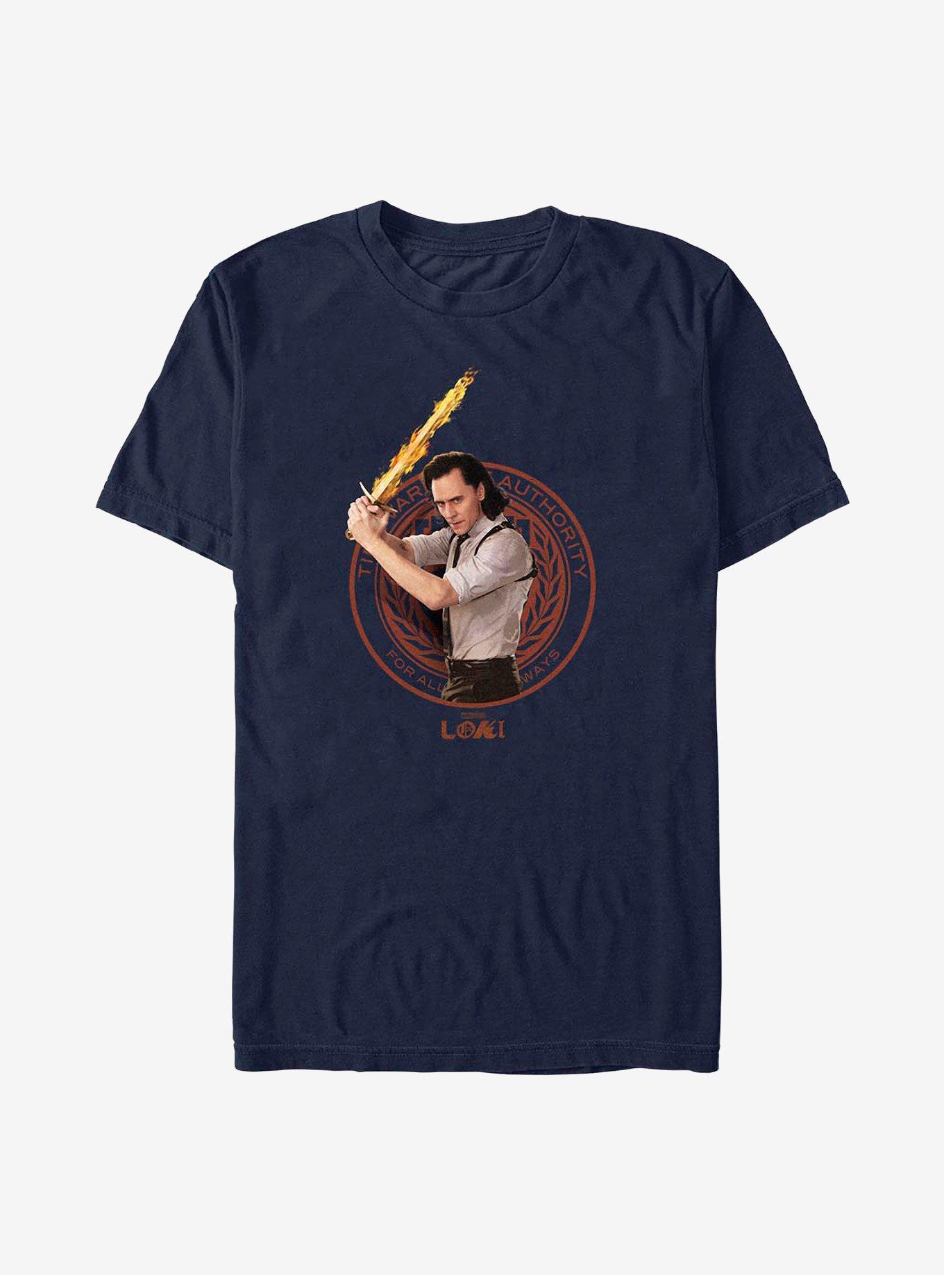 Marvel Loki Keepers Of Time T-Shirt, NAVY, hi-res