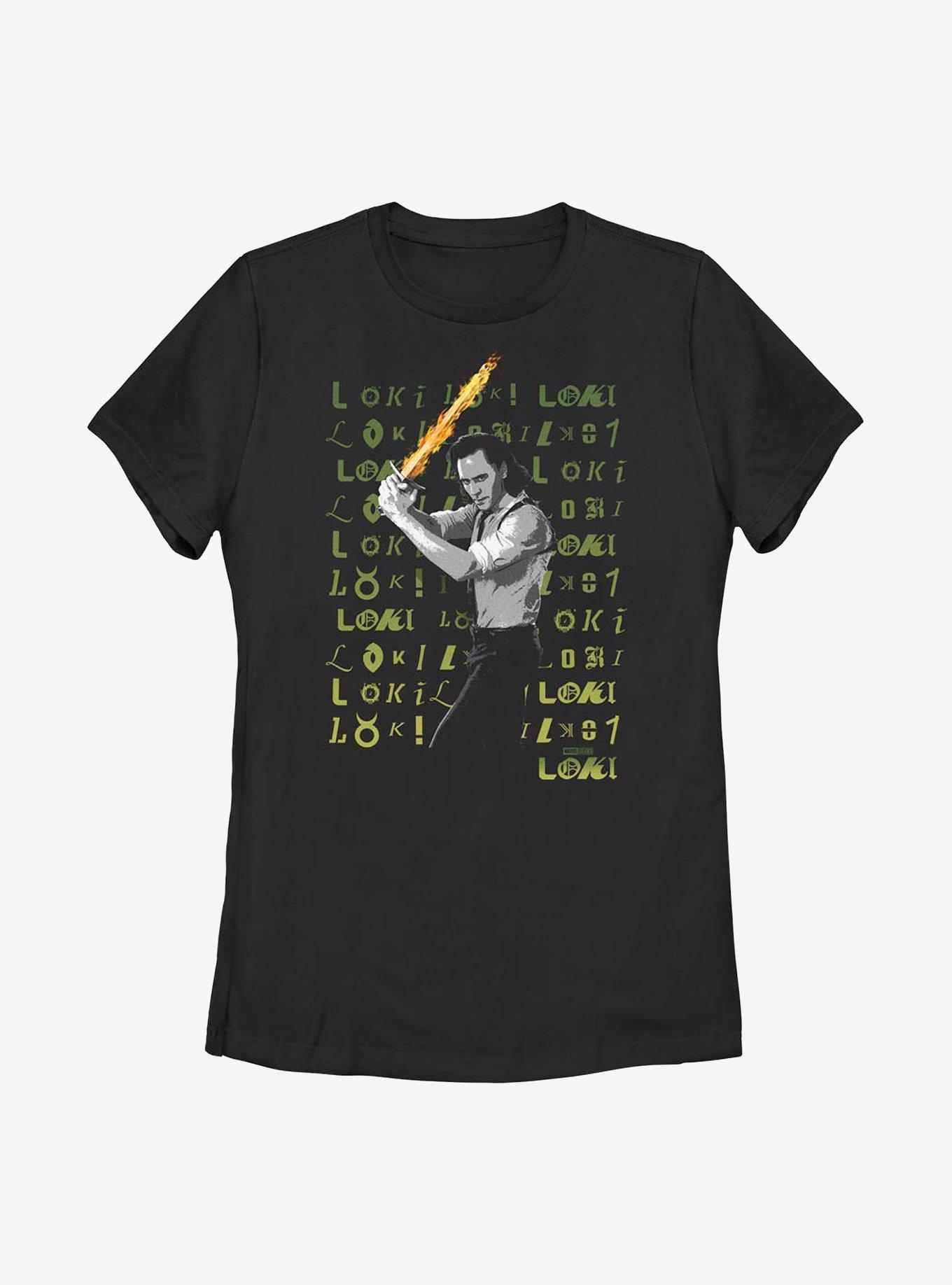 Marvel Loki Did You Get Them All Womens T-Shirt, BLACK, hi-res